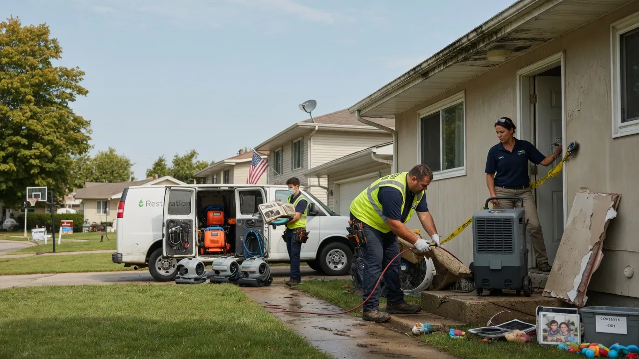 Water Damage Restoration in Middletown, PA near me